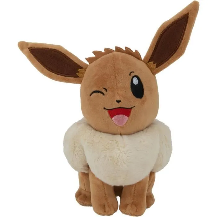 Peluche - BANDAI - Pokémon Evoli - 20 cm, pure douceur et tendresse-4