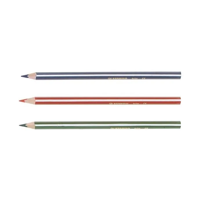 STABILO Trio - Pot métal - lot de 38 crayons de couleur-1