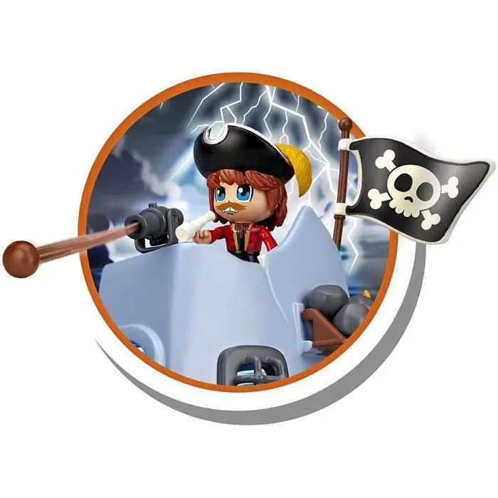 Action Pinypon - île Pirate du capitaine Cayman avec 2 personnages, filles de 4 à 8 ans (célèbre 7 - Couleur: U Taille: Description-2