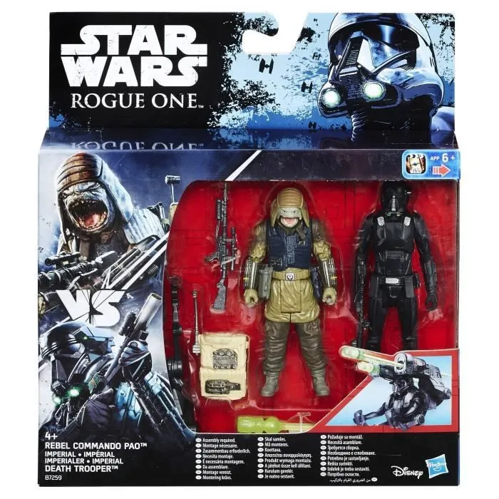 Figurines STAR WARS Rogue One Deluxe de 10cm - Pack 2 - HASBRO-4
