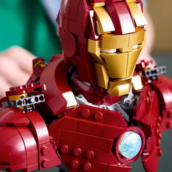 LEGO Marvel 76327 Buste d’Iron Man MK4 - Set De Construction Pour Adulte - Idée Cadeau-3
