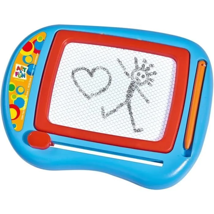 Ardoise magique - Simba Toys - Art & Fun - Surface magnétique - Bleu - Pour enfants à partir de 3 ans-0