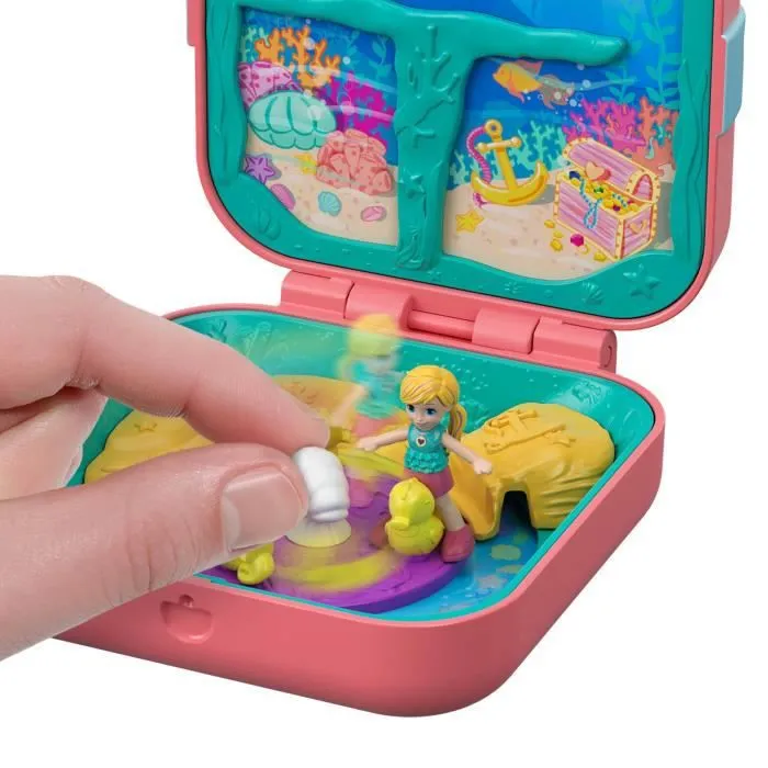 POLLY POCKET Coffret Secret La Grotte de la Sirène Polly-2