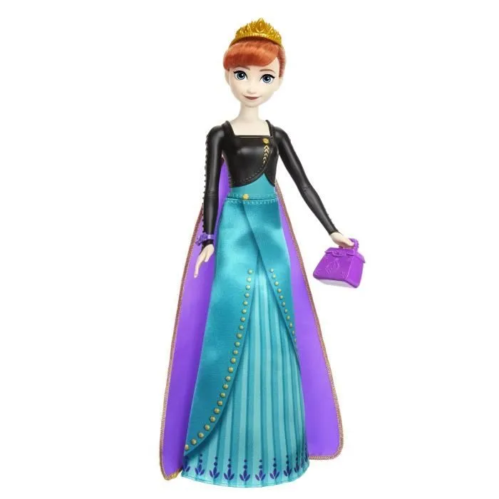 Spin & Reveal La Reine des Neiges-Anna- Mattel Poupée Surprise Disney HXD27-2