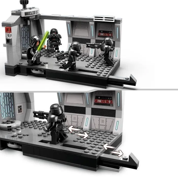 LEGO 75324 Star Wars L'Attaque Des Dark Troopers, Jouet de Construction, Le Mandalorian, Figurine Luke Skywalker, Enfants 8 Ans-2