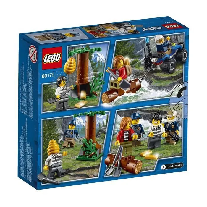 LEGO® City 60171 L'évasion des bandits en montagne-2