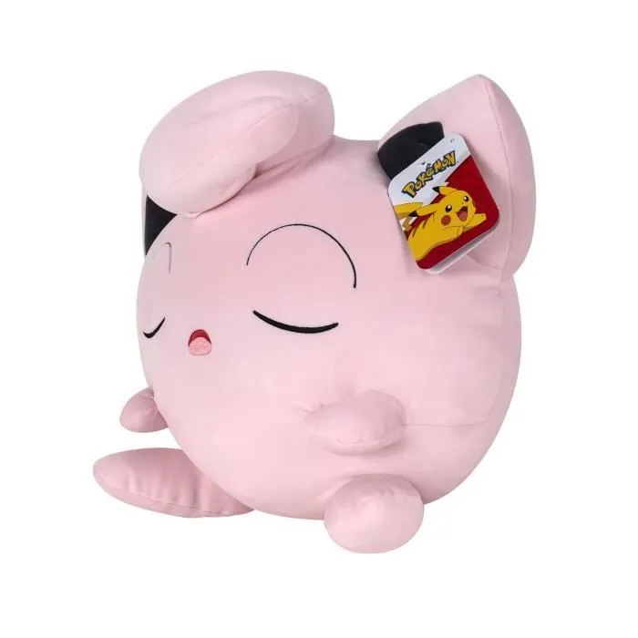 Peluche - BANDAI - Pokémon Rondoudou (Jigglypuff) - 40 cm, douce et moelleuse-4