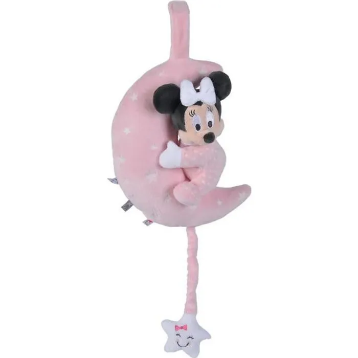 Disney Doudou Musical Lumineux Minnie Moon Starry Night-0