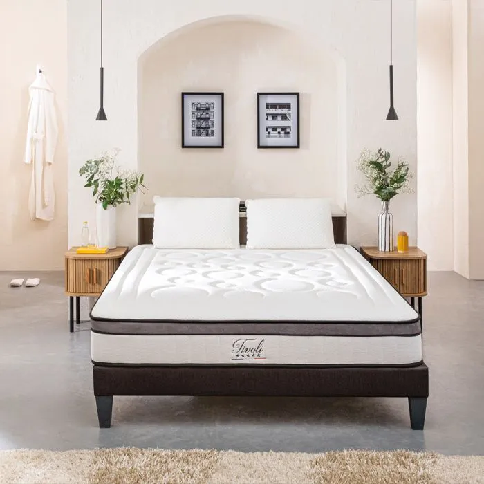 Matelas TIVOLI - BELLECOUR LITERIE - Mousse à mémoire de forme - Soutien Ferme-1