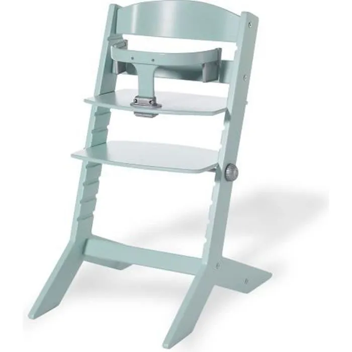 GEUTHER Chaise haute évolutive Syt en hêtre - Menthe à l’eau-0