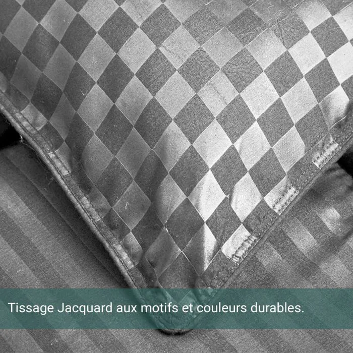 Couette - Sampur - Soft Luxe - 240x260 cm - Tempérée 250 g/m² - Thermorégulatrice - Réversible 2 en 1-1