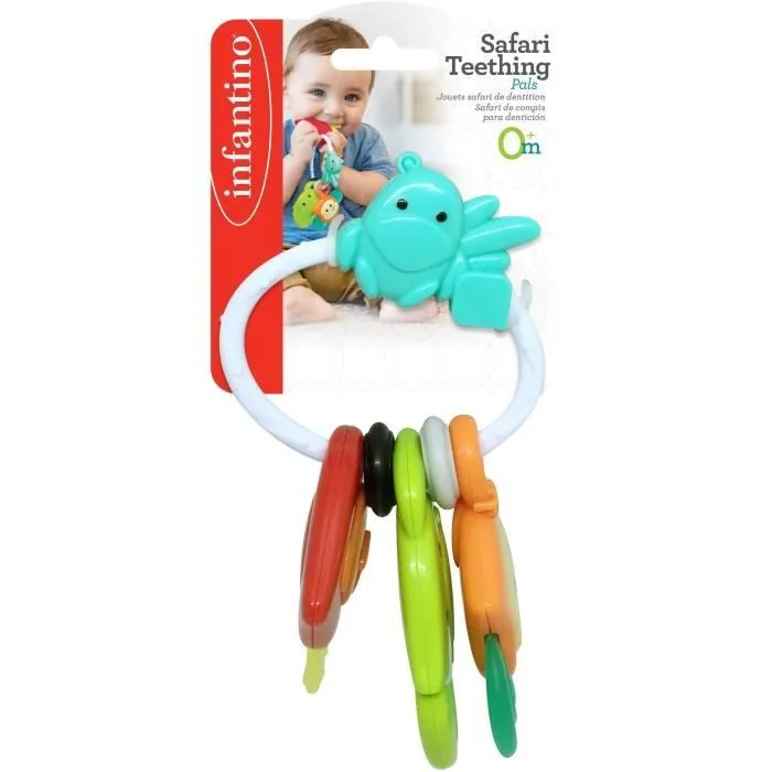 INFANTINO Clés de dentition safari-0