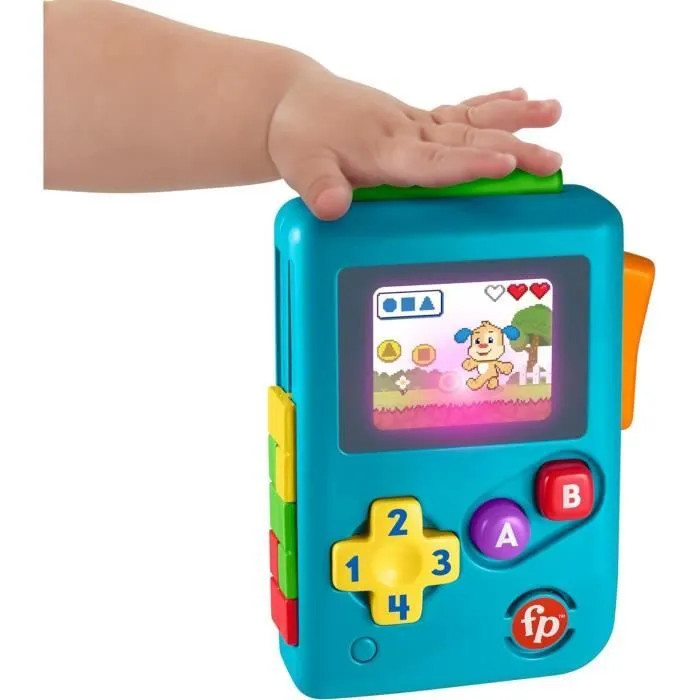 Fisher-Price-Ma Première Console de Jeu-Jouet d’éveil pour bébés HXB59-4