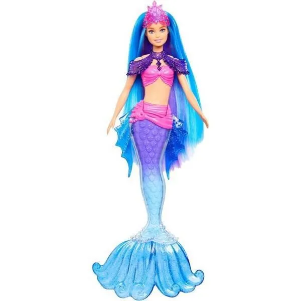 Poupée - Mattel - Barbie Mermaid Power - Sirène - Bleu - 3 à 10 ans-0