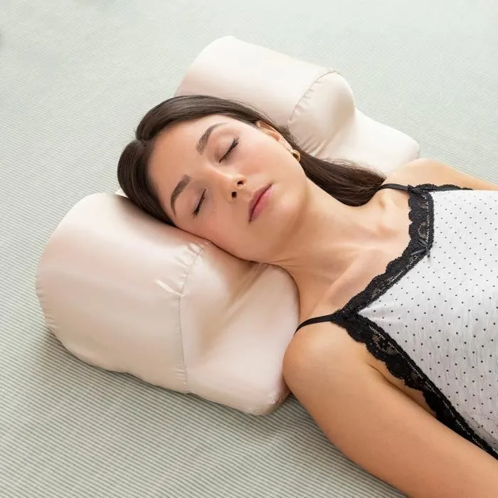 Oreiller Cervical Anti-Rides avec Housse en Satin Youthlow InnovaGoods-2