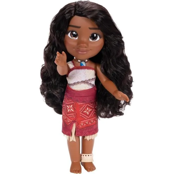 Poupée Vaiana 35 cm - Disney - Vaiana 2 - Articulée - Cheveux Soyeux - Tenue Polynésienne-2