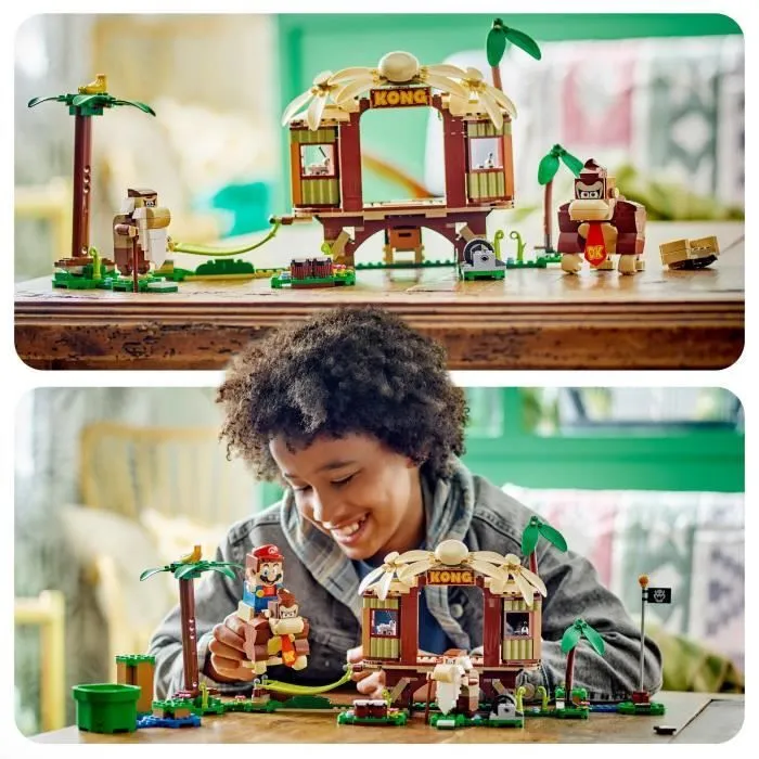 LEGO® Super Mario 71424 Ensemble d'Extension La Cabane de Donkey Kong, Jouet à Combiner avec Pack de Démarrage-4