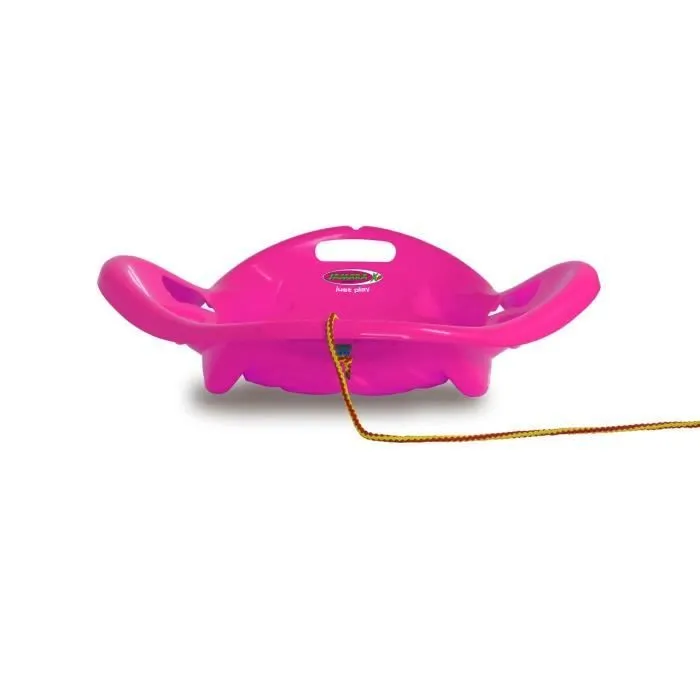 Traîneau Bob rose pour enfant - JAMARA - 78 x 57 x 15 cm - Construction aérodynamique - Siège confortable-1