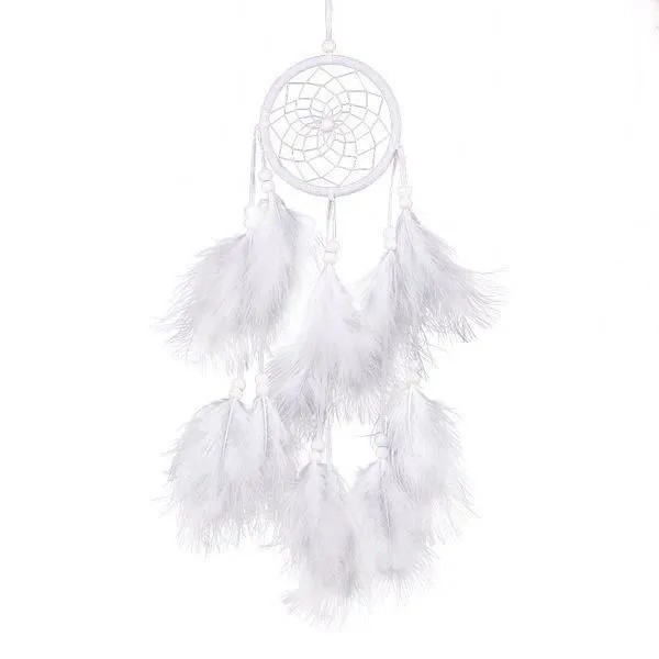 Attrape-Rêve - Non spécifié - Modèle Blanches - 55 cm - Décoration Intérieure - Capteur de Rêves-0