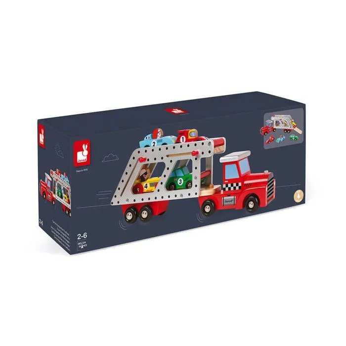Camion transporteur 4 voitures Story Racing-3