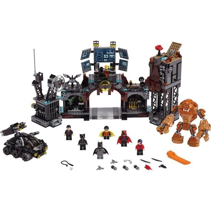 LEGO® DC Comics Super Heroes 76122 - L’invasion de la Batcave par Gueule d'argile - Jeu de construction-1