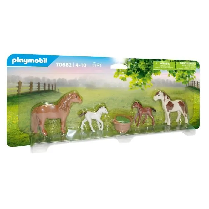 Country Poneys avec Poulains-0