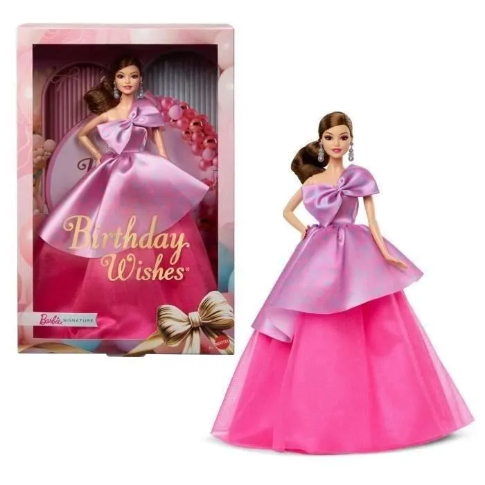 BARBIE joyeux anniversaire Poupée Mattel - JBJ07-0