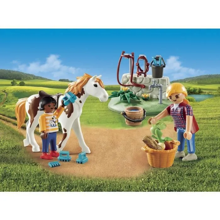 PLAYMOBIL 9100 - Valisette Equitation - Country - Pour Enfant à partir de 4 ans-1
