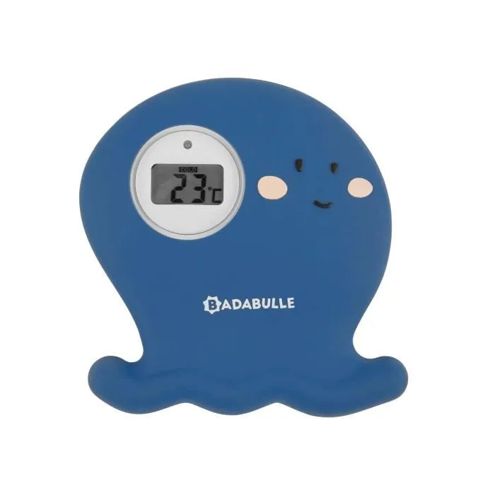 Badabulle Thermomètre de bain digital, avec alerte si eau trop chaude ou trop froide-0