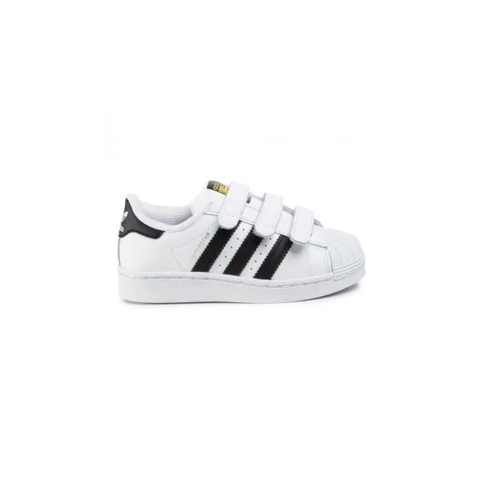 Basket - adidas - Superstar - Cuir - Lacets - Coque avant en gomme-1