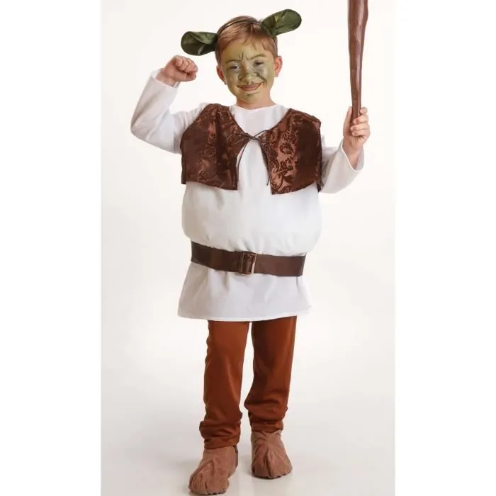 Déguisement Ogre Vert enfant - EL REY DEL CARNAVAL - Shrek - 9 ans - Carnaval-0