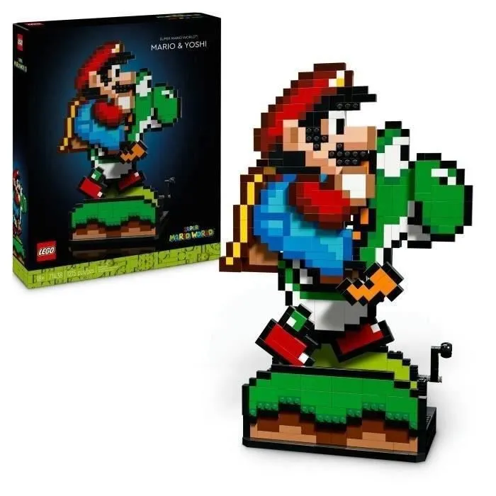 LEGO® Super Mario 71438 Super Mario World™ Mario et Yoshi-0