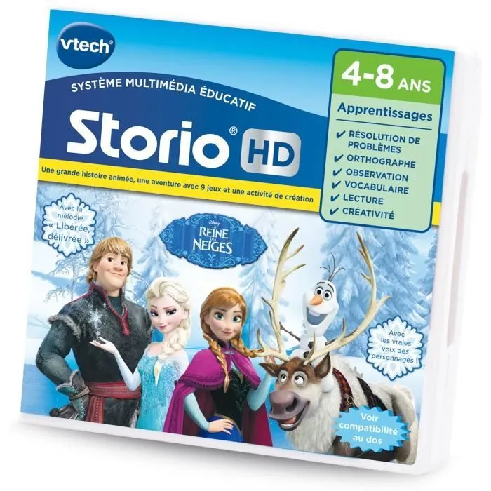 VTECH - Jeu Éducatif Storio - La Reine Des Neiges-3