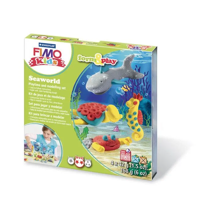 Kit Pâte Fimo Kids Monde marin 8034.14-1