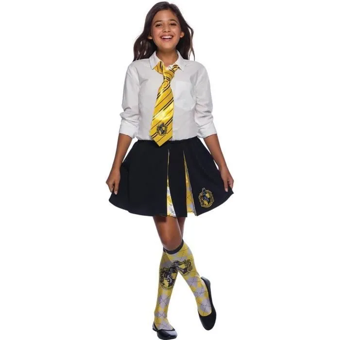 Cravate Poufsouffle - RUBIES - Harry Potter - Mixte - Enfant - Jaune-2