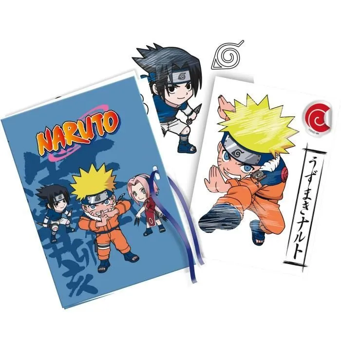 Magic Lign - LANSAY - Coffret Repro Naruto - 100 illustrations - Dès 7 ans-2