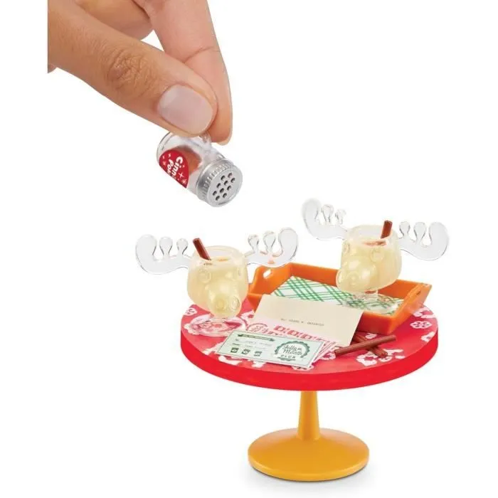 MGA Miniverse - Noël - Jeu Créatif - Série Diner - Loisirs créatif et décoratif en résine - Non Comestible - 8 ans et plus - Aléatoi-2