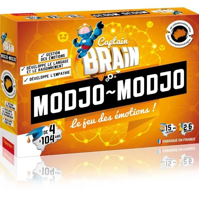 MAESTRO - Captain Brain - 430521 - Modjo Modjo - Le jeu des émotions - 4 à 104 ans-0