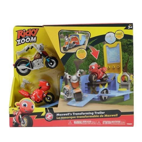 Véhicule Tomy Remorque Transformable de Maxwell Multicolore-1