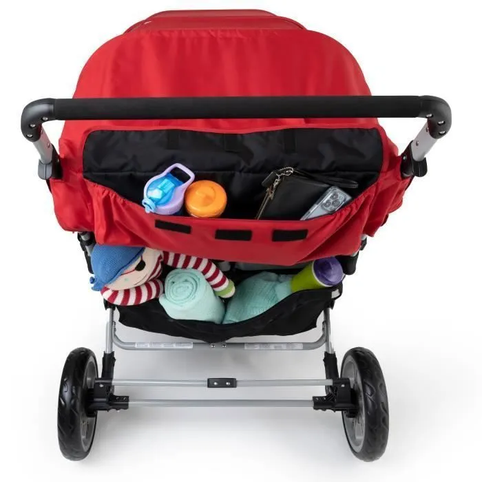 Poussette multiple - GAGGLE - Jamboree - 6 places - Rouge-3