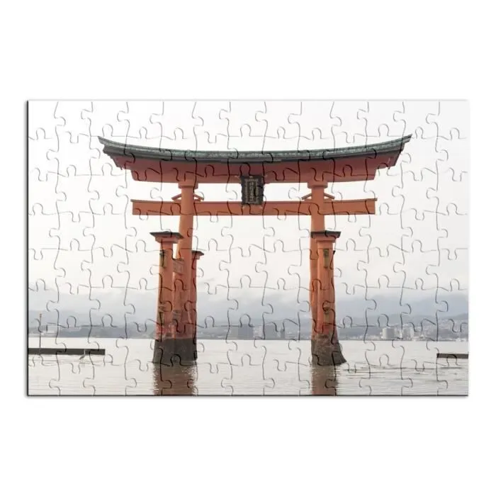 Puzzle Classique - FABULOUS - Torii d'Itsukushima Porte Sacre Japon - 100 Pièces - Mixte - Adulte - Intérieur-1