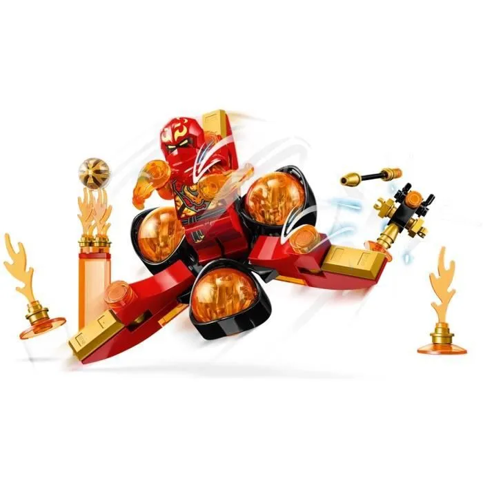 Jouet - LEGO - Ninjago Le salto Spinjitzu : le pouvoir du dragon de Kai - 72 pièces - A partir de 12 ans-1