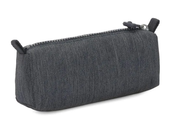 kipling Trousse à crayons bleu pour femme et homme - Back To School Print Freedom Medium Pencase M Marine Navy 88232-2