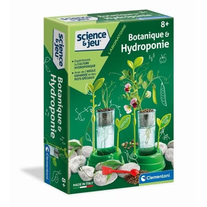 Clementoni - Science & Jeu - Botanique et hydroponie-0