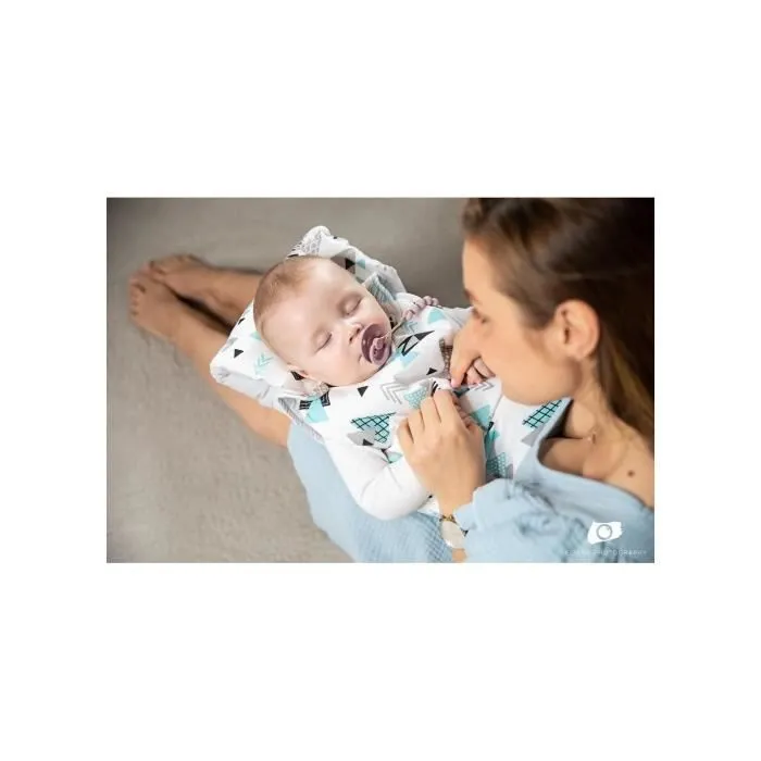 Bellochi Brassard Allaitement - Mini Coussin 100% Coton - - Pret a Partir - Petit Coussin d'allaitement - 24x18 cm - Aurora-3
