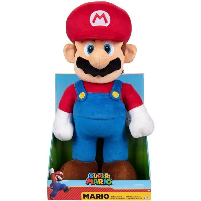 MARIO - Peluche Géante Mario - 50 cm - JAKKS - 460071-0