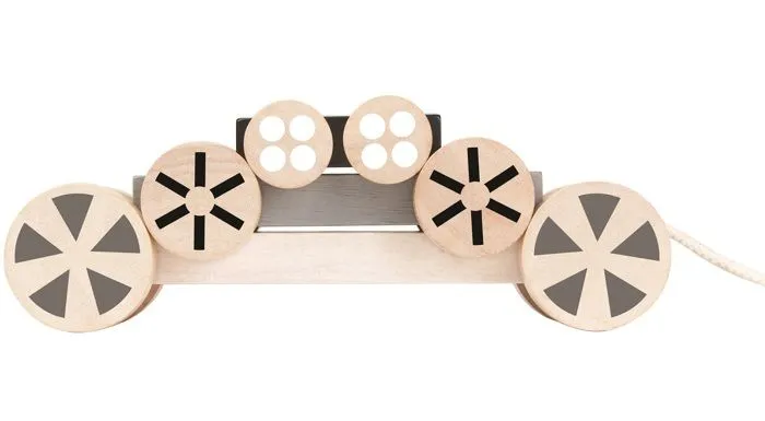 Jeu en bois Autos mobiles 3 en 1 - PLAN TOYS - Mixte - Lot de 3 véhicules - Intérieur-1