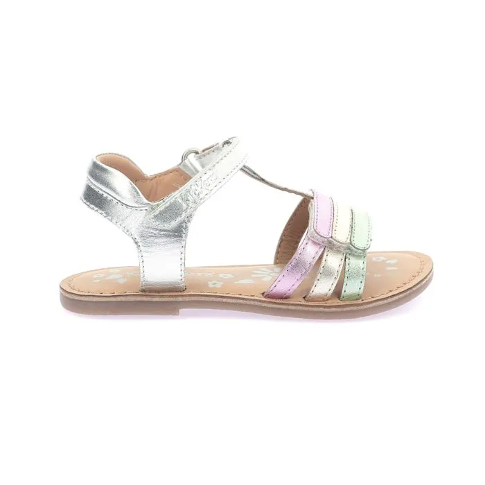 KICKERS Sandales Diamanto Argent multico-0