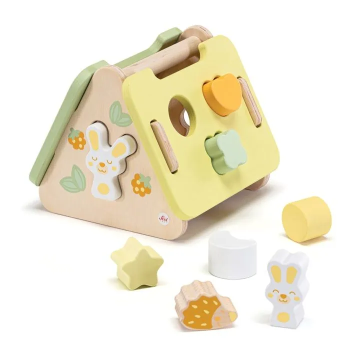 Jeu d'encastrement - Sevi - 83112 - Bois - 11 éléments - 12 mois et plus-1