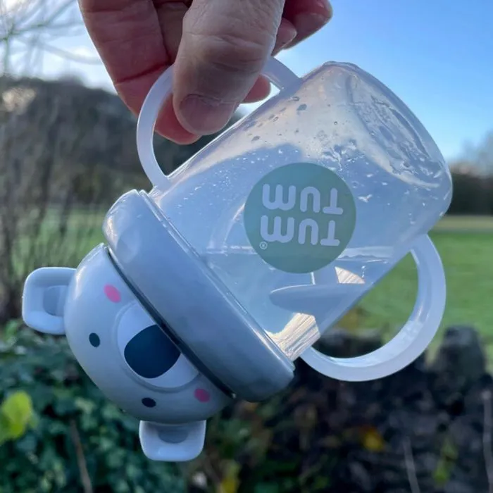 Tasse d'apprentissage - Tasse anti fuite + paille lestée Koala - V3 - TUMTUM-4